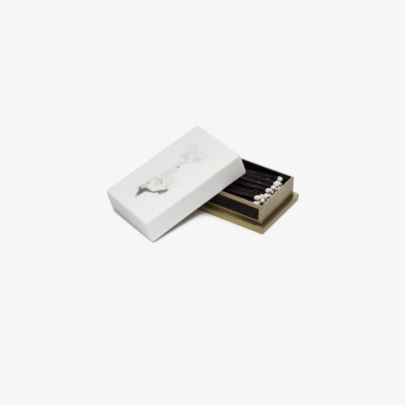 White Matchbox and Matches