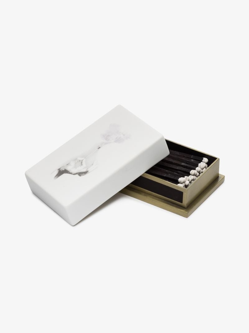 White Matchbox and Matches