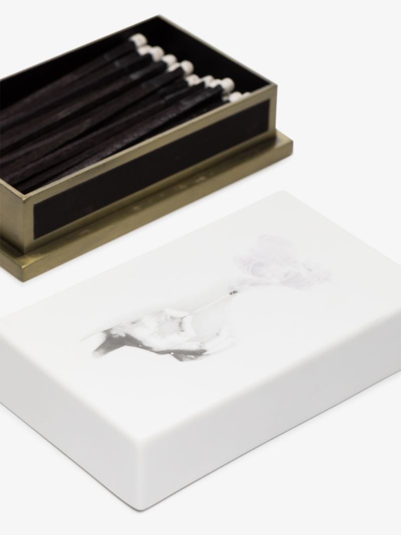 White Matchbox and Matches