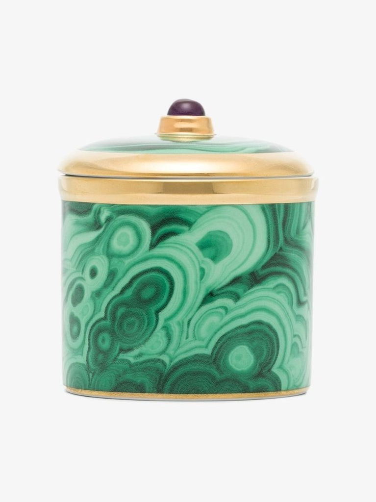 Green Malachite Candle