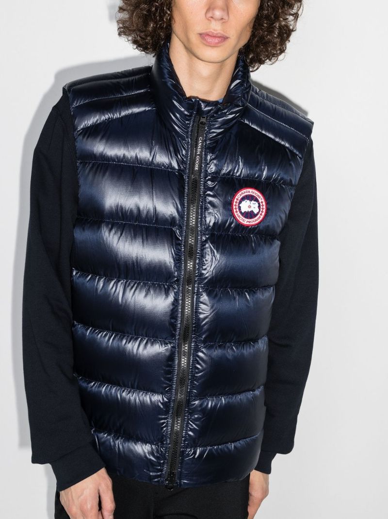 Blue Crofton Quilted Gilet