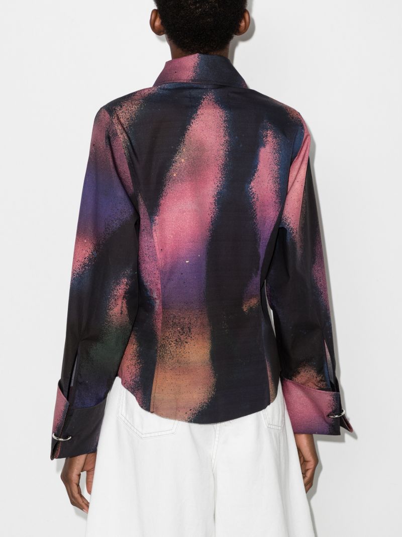 Abstract Print Shirt