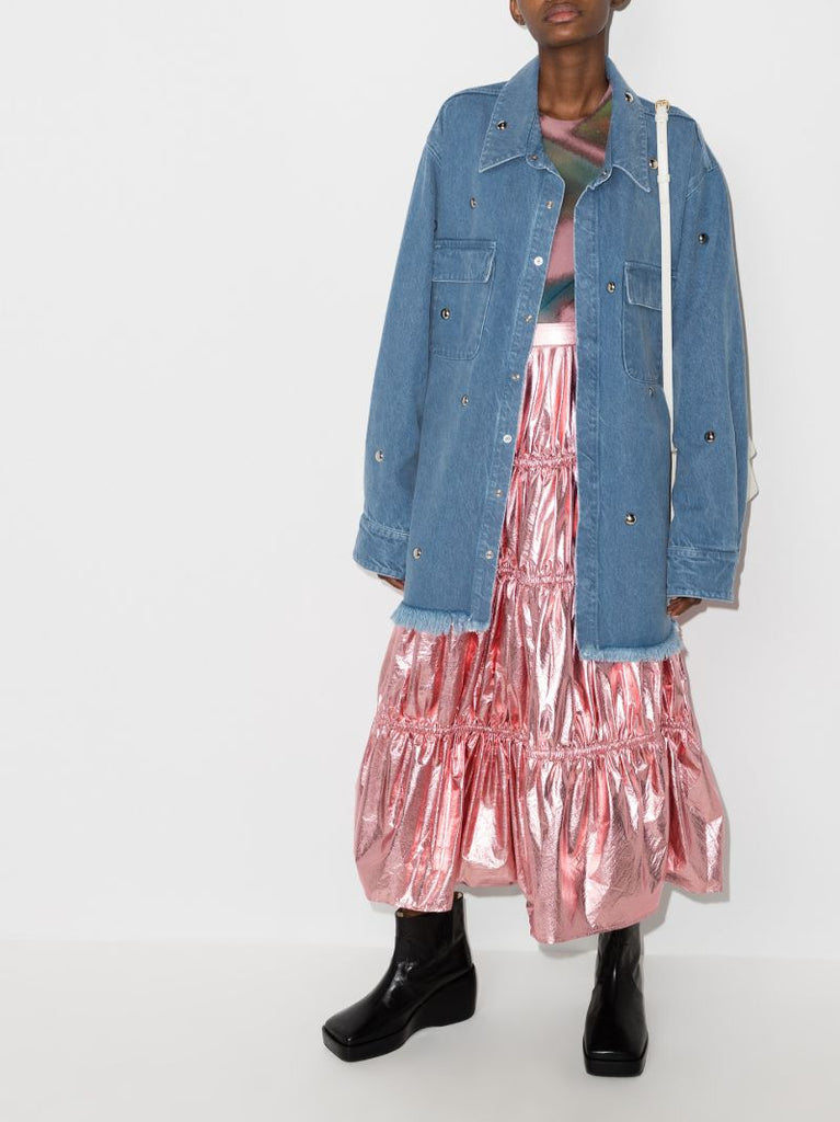Studded Denim Shirt