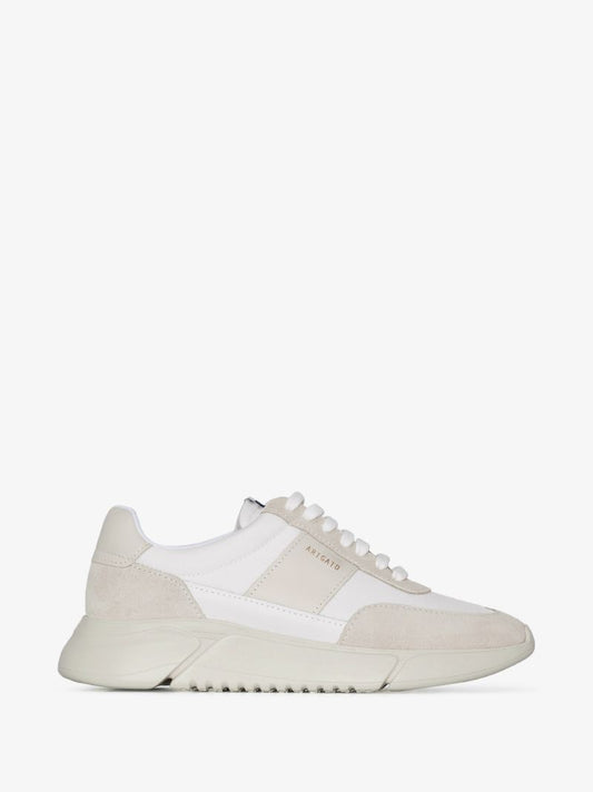 White Genesis Vintage Runner Sneakers