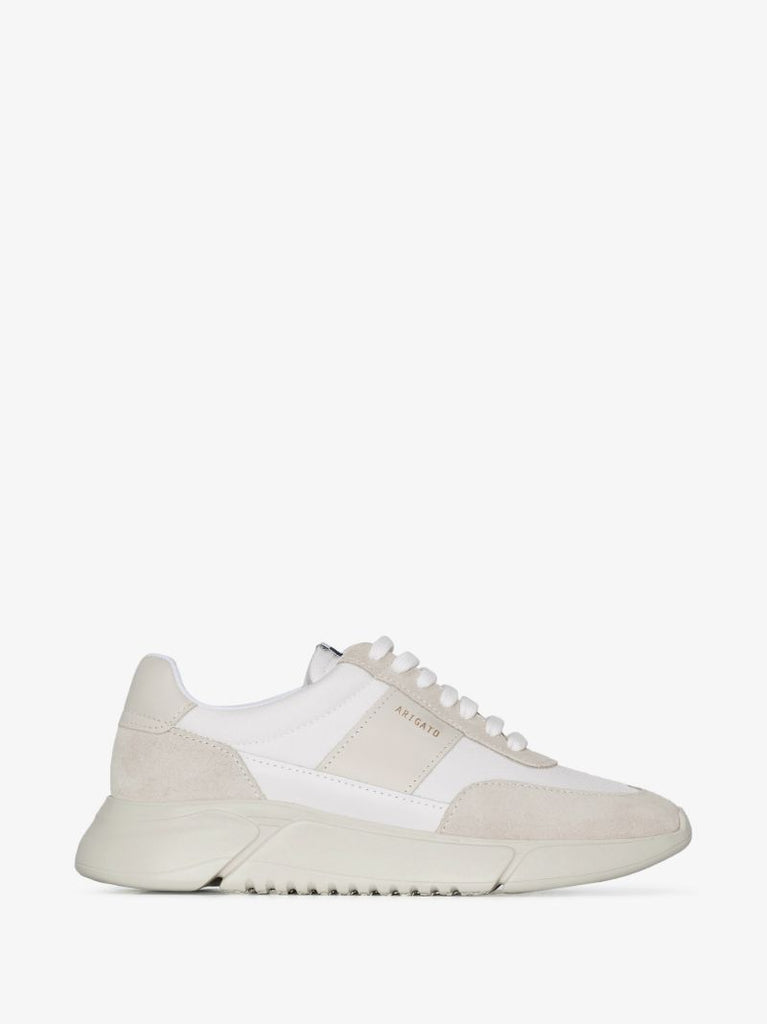 White Genesis Vintage Runner Sneakers
