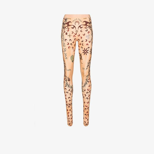 Tattoo Print Leggings