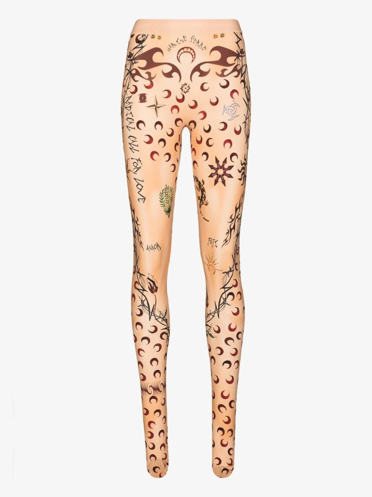 Tattoo Print Leggings