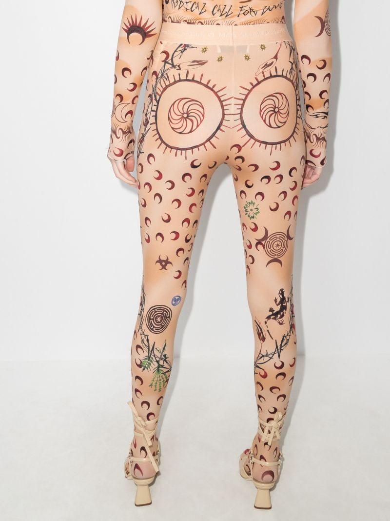 Tattoo Print Leggings