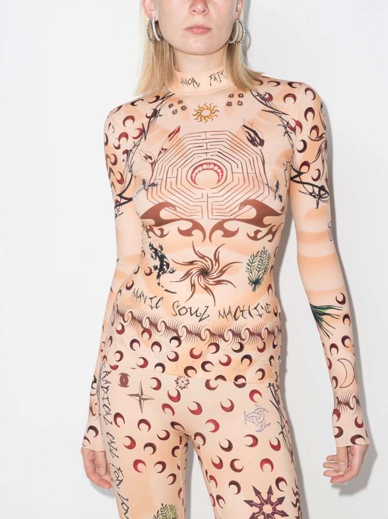 Second Skin Tattoo Top
