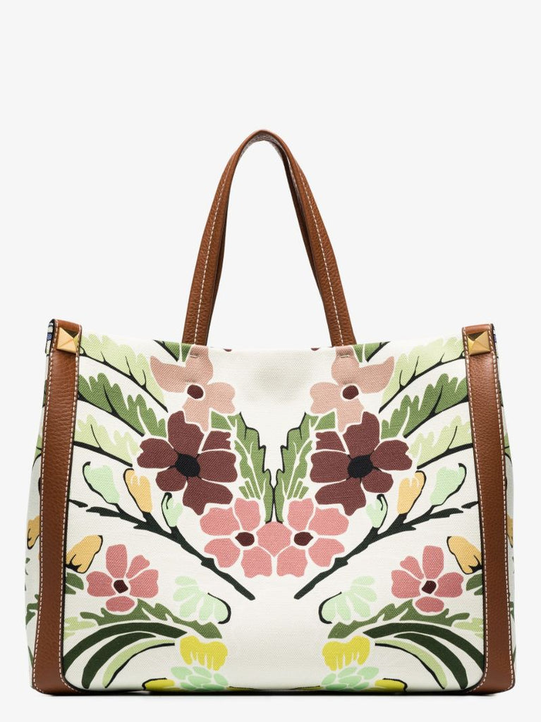 Floral-print Tote Bag
