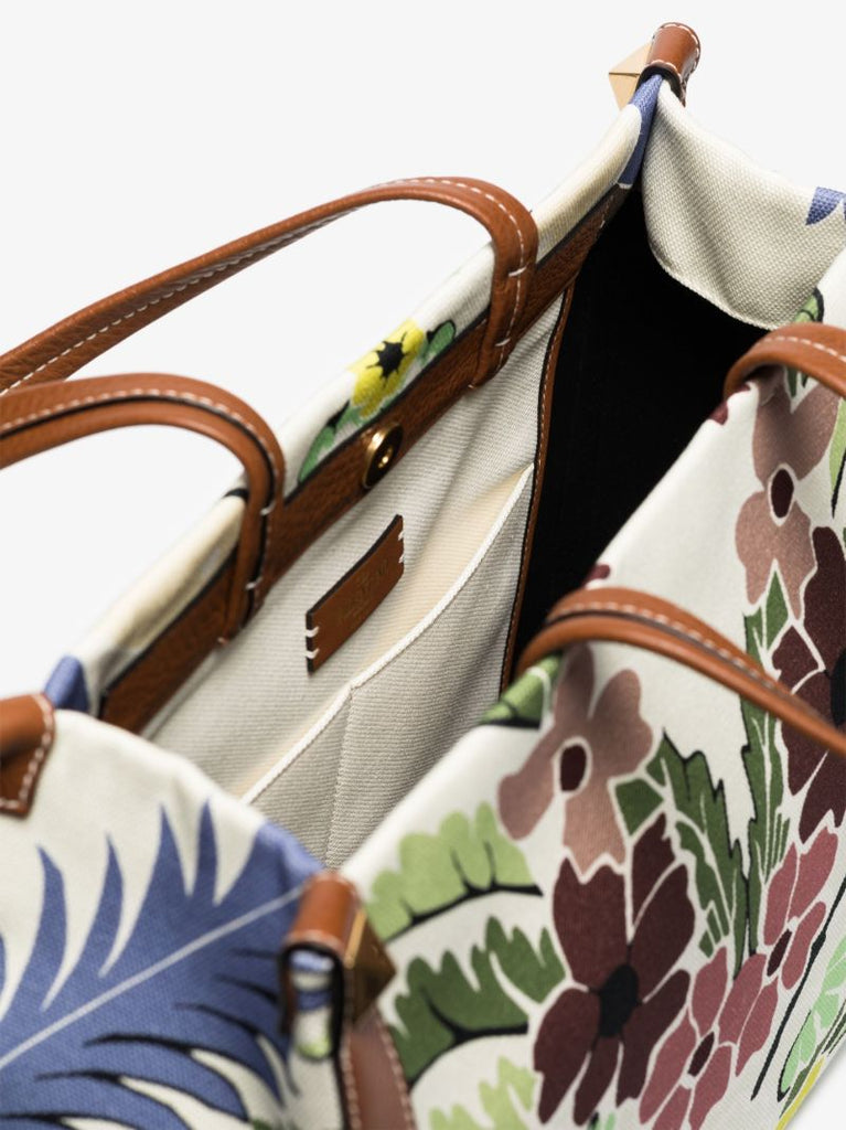 Floral-print Tote Bag