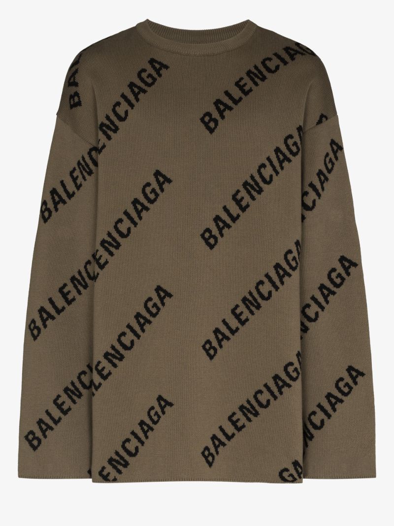 All-over Logo Sweater