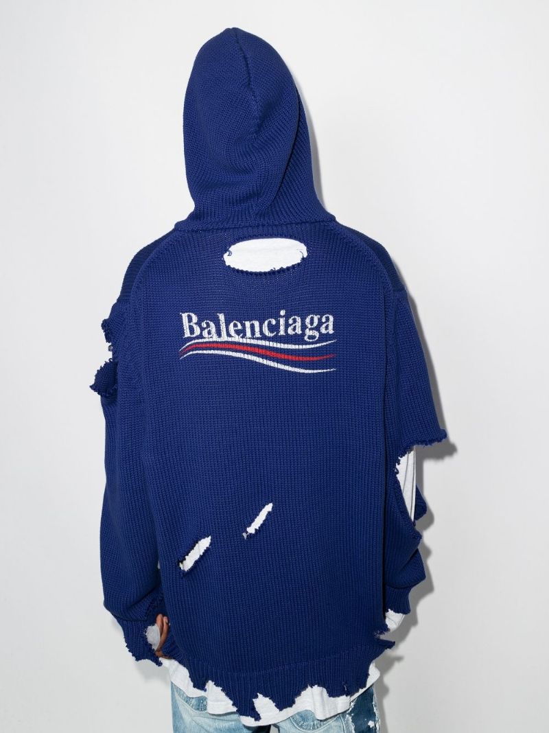 Political Campaign Destroyed Cotton Hoodie
