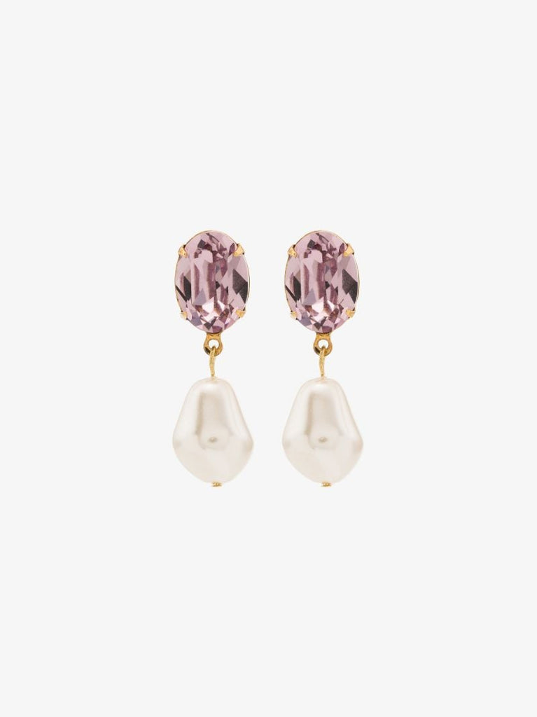 Gold Tone Tunis Drop Earrings