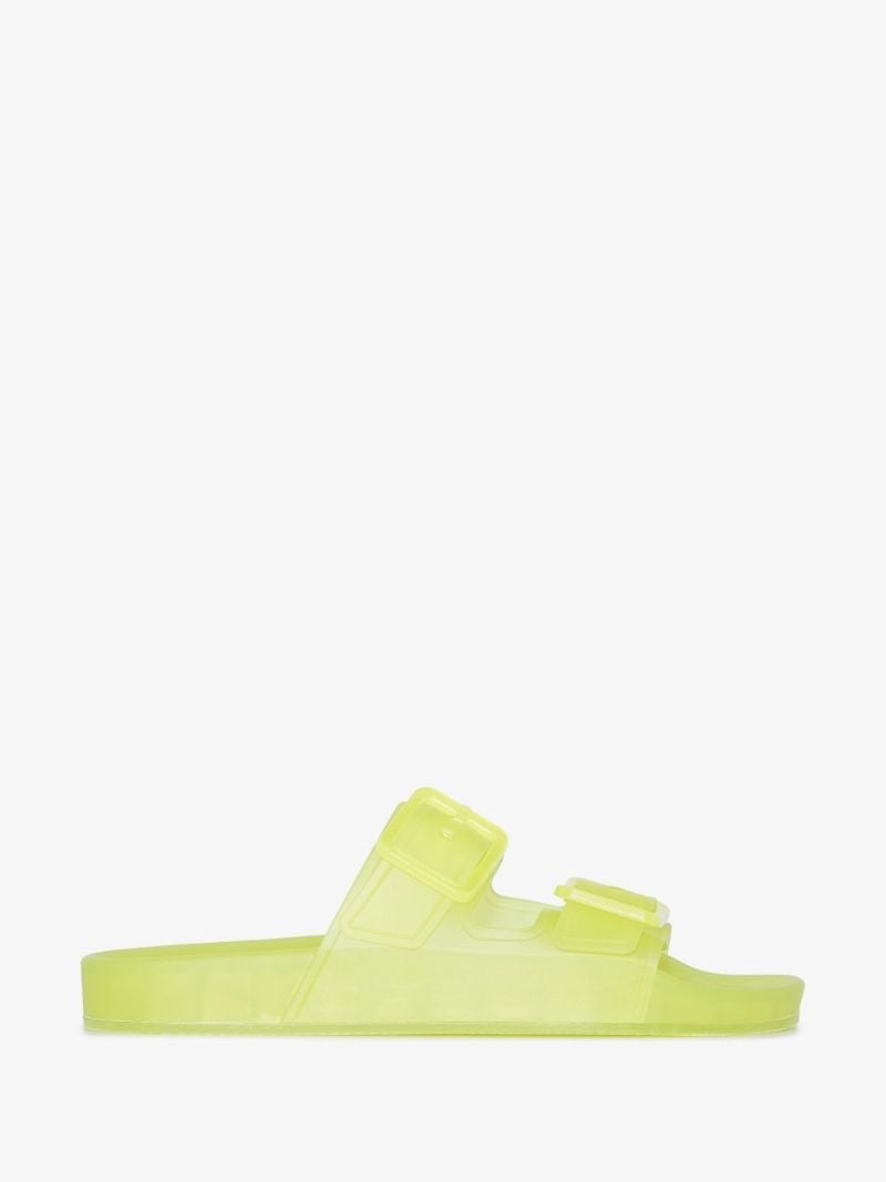 Yellow Mallorca Rubber Sandals
