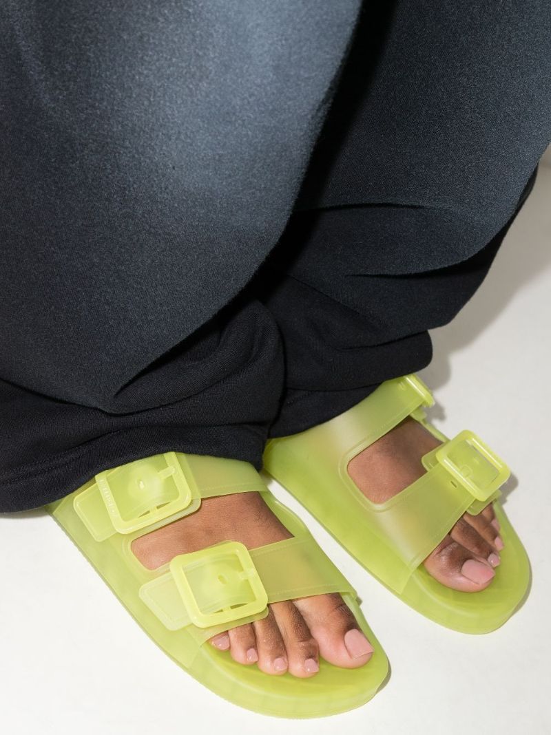 Yellow Mallorca Rubber Sandals