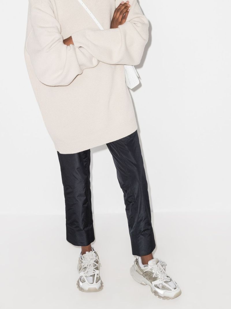 Grey Track Sneakers