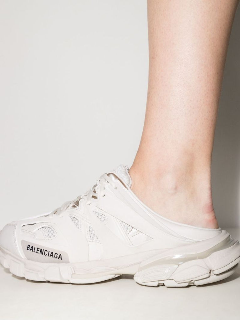 Neutral Track Sneaker Mules
