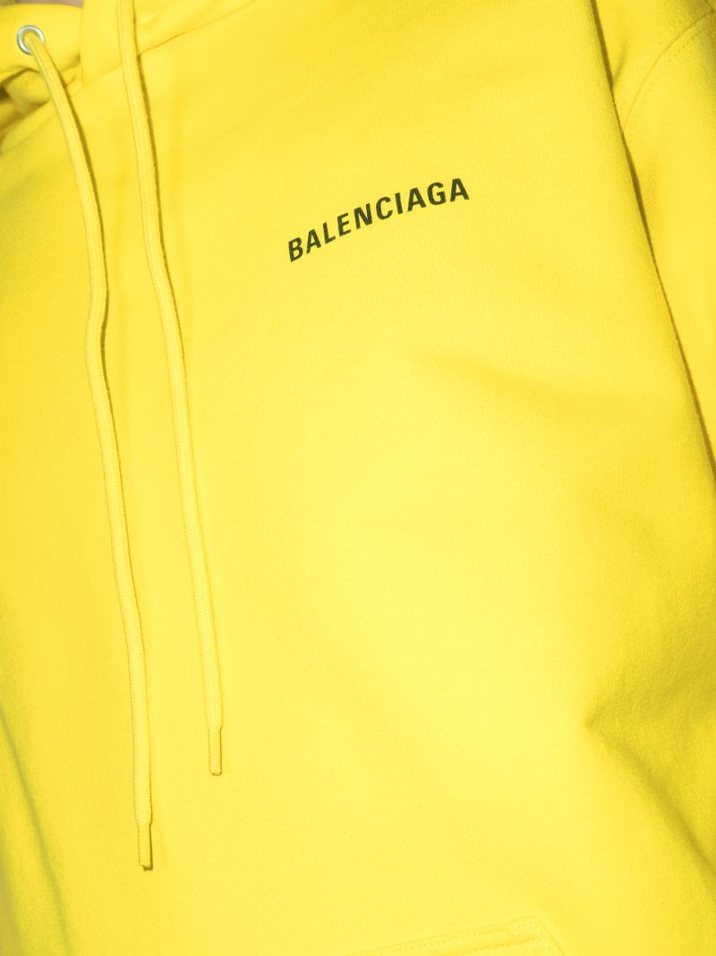 Logo Print Cotton Hoodie