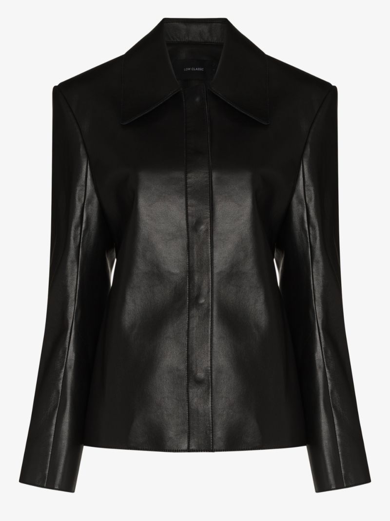 Recycled Leather Shirt