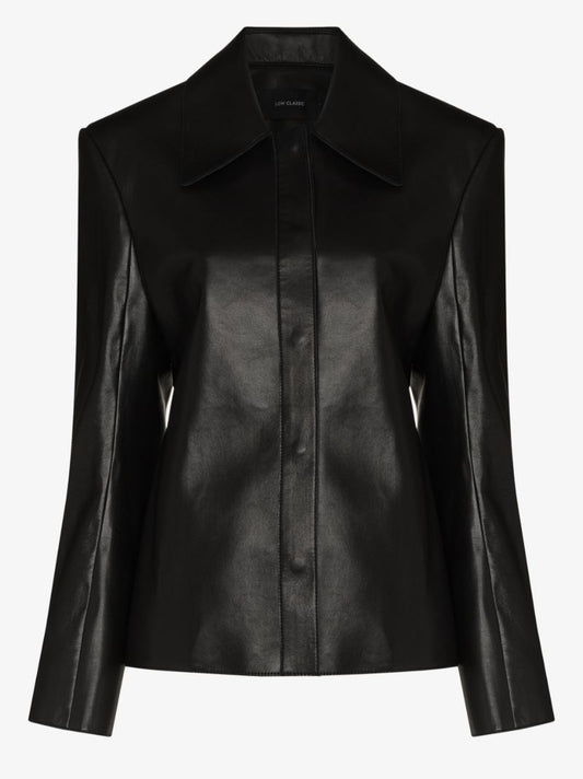 Recycled Leather Shirt