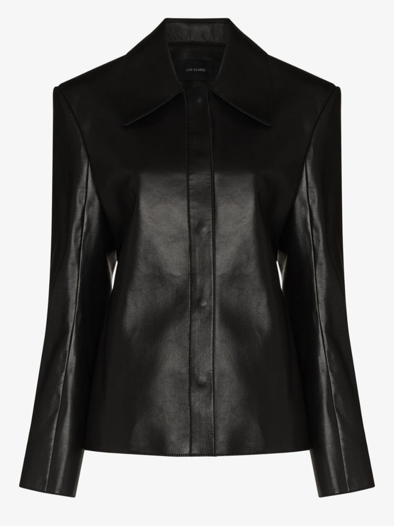 Recycled Leather Shirt