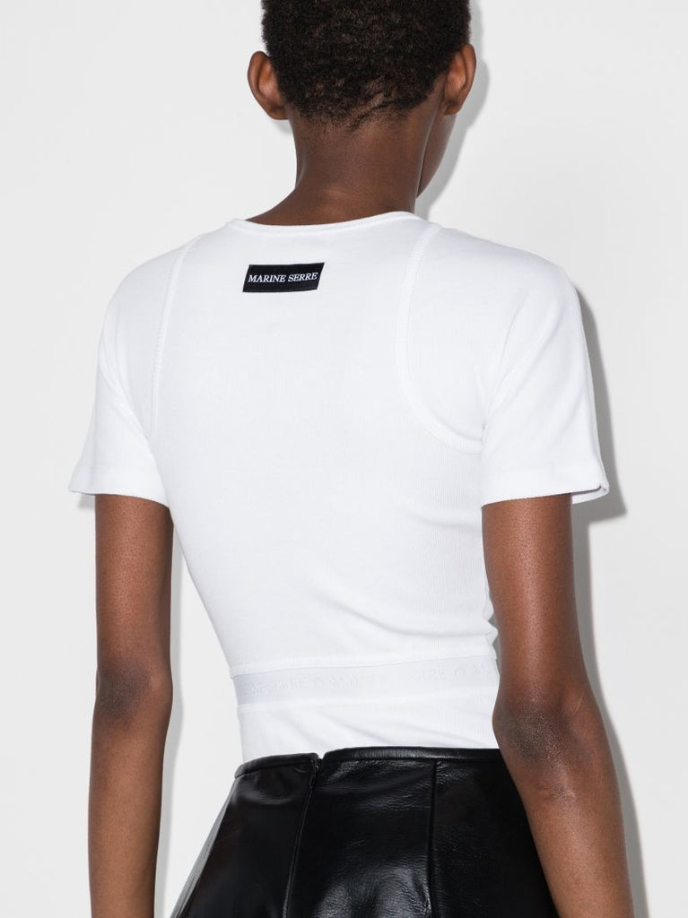 Crescent Moon Panelled Bodysuit