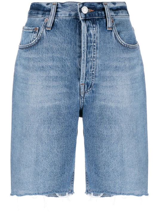 '90s Pinch Waist Denim Shorts