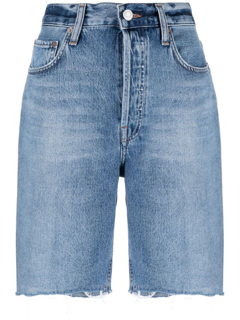 '90s Pinch Waist Denim Shorts