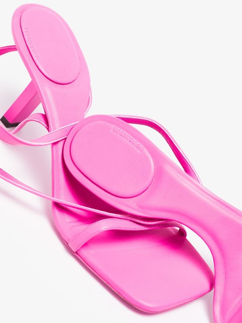 Pink Void 80 Leather Sandals
