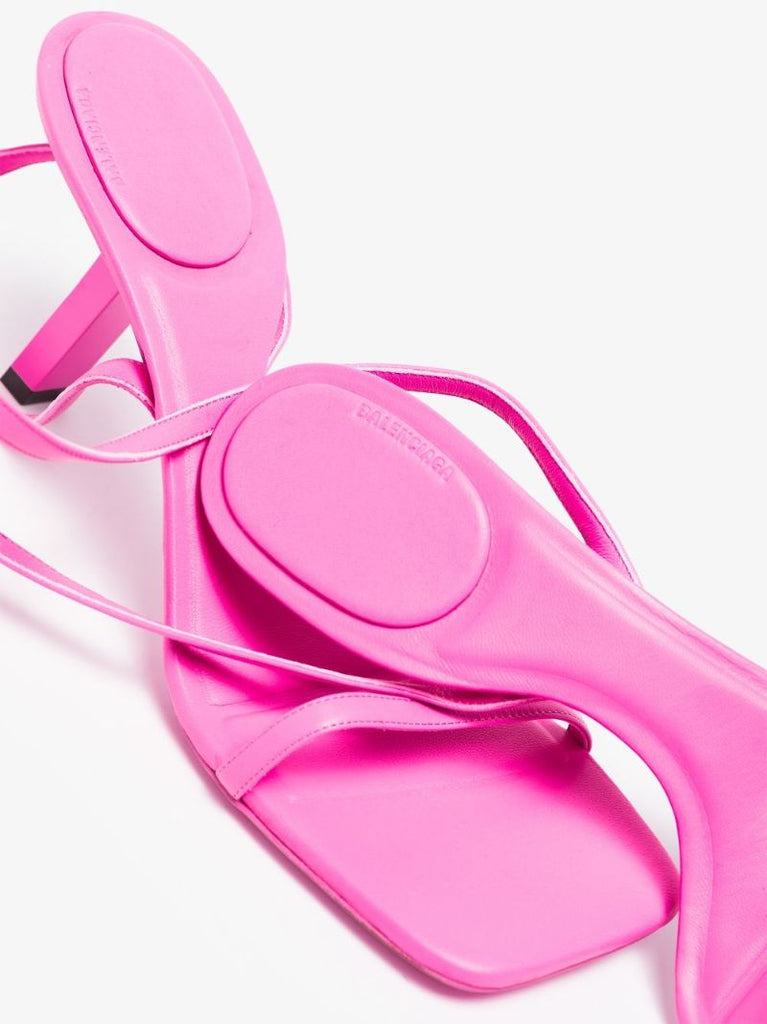 Pink Void 80 Leather Sandals