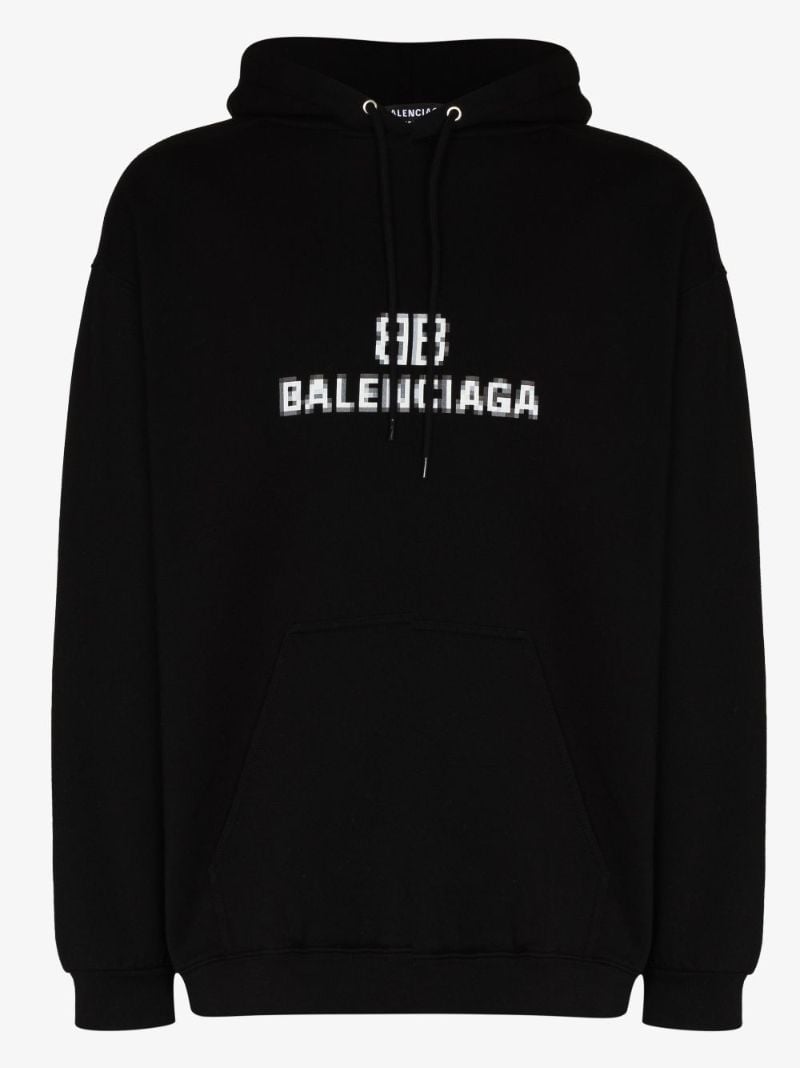 Bb Pixel Cotton Hoodie