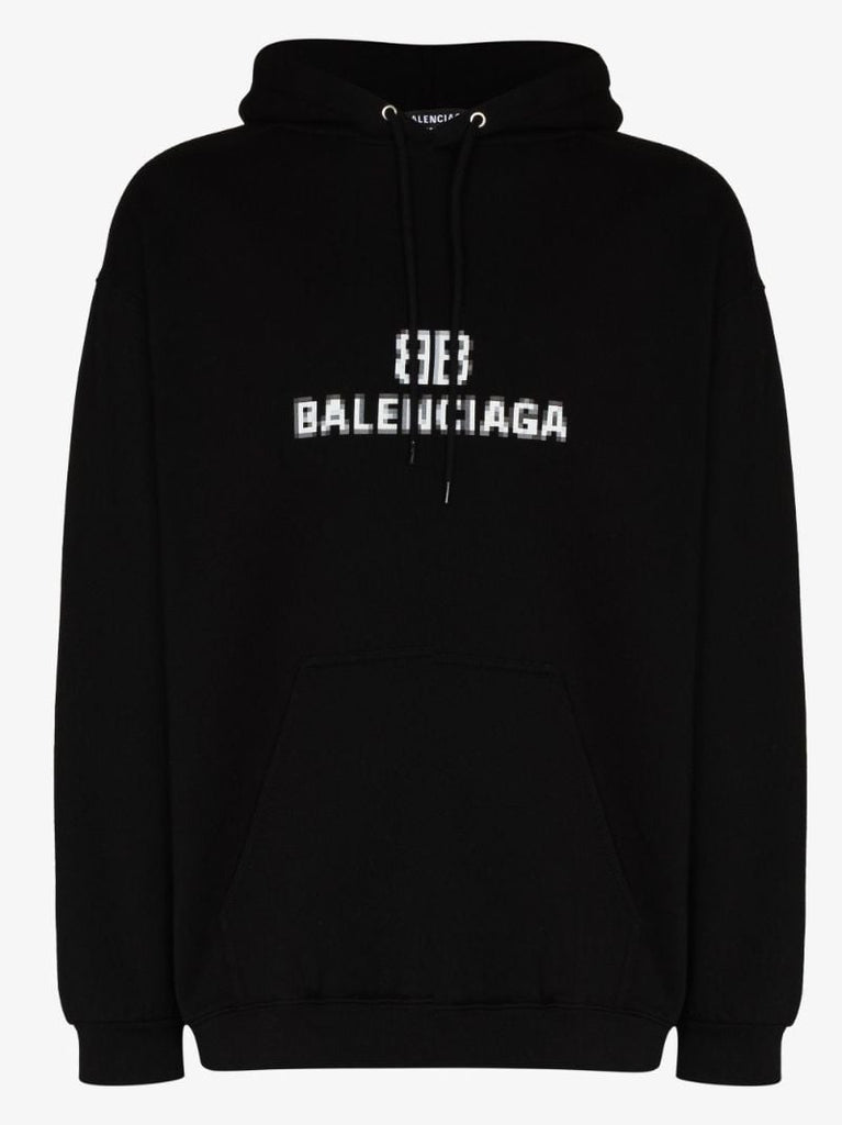 Bb Pixel Cotton Hoodie