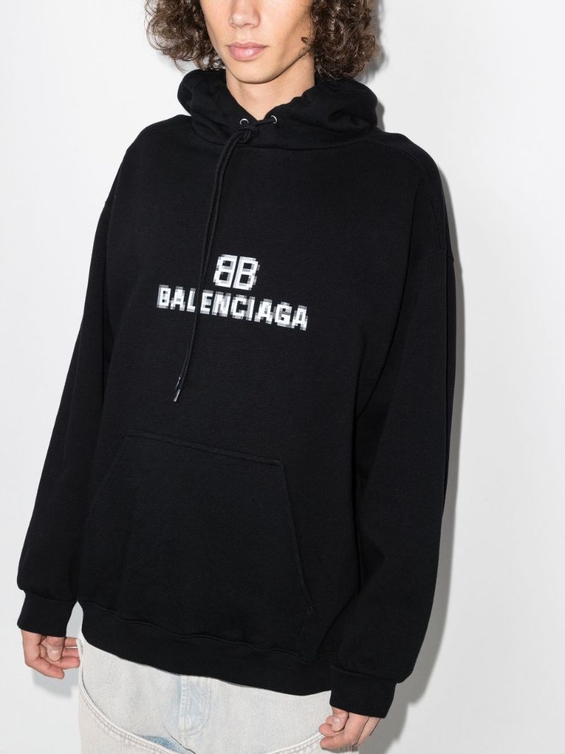 Bb Pixel Cotton Hoodie