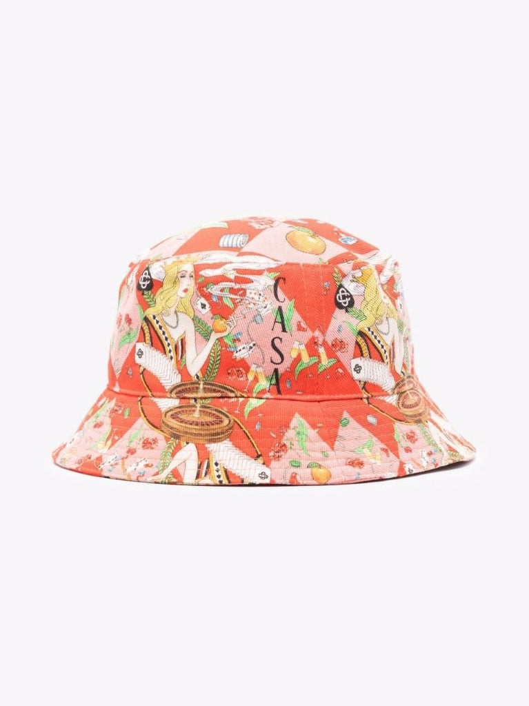 Red Queen of Cards Bucket Hat