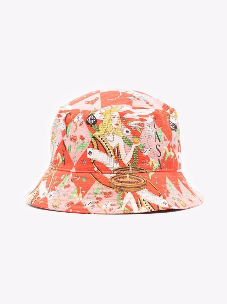Red Queen of Cards Bucket Hat