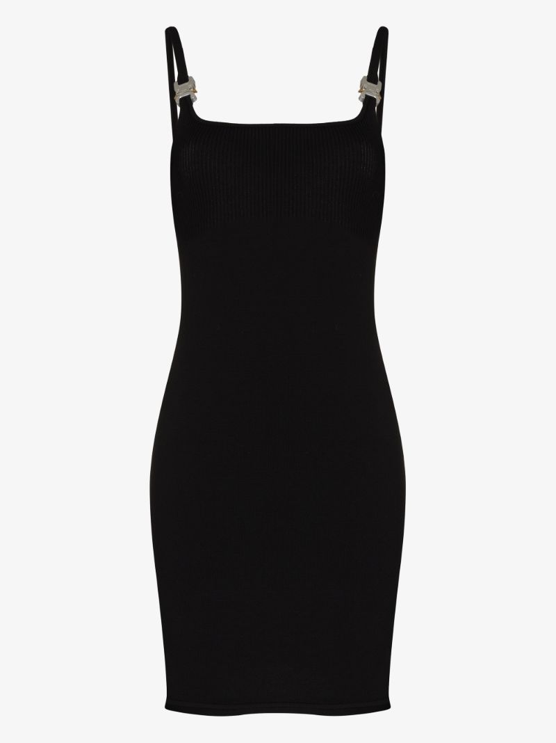 Disco Buckled Mini Dress