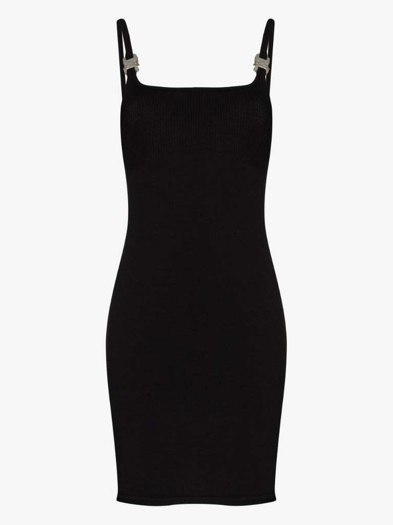 Disco Buckled Mini Dress