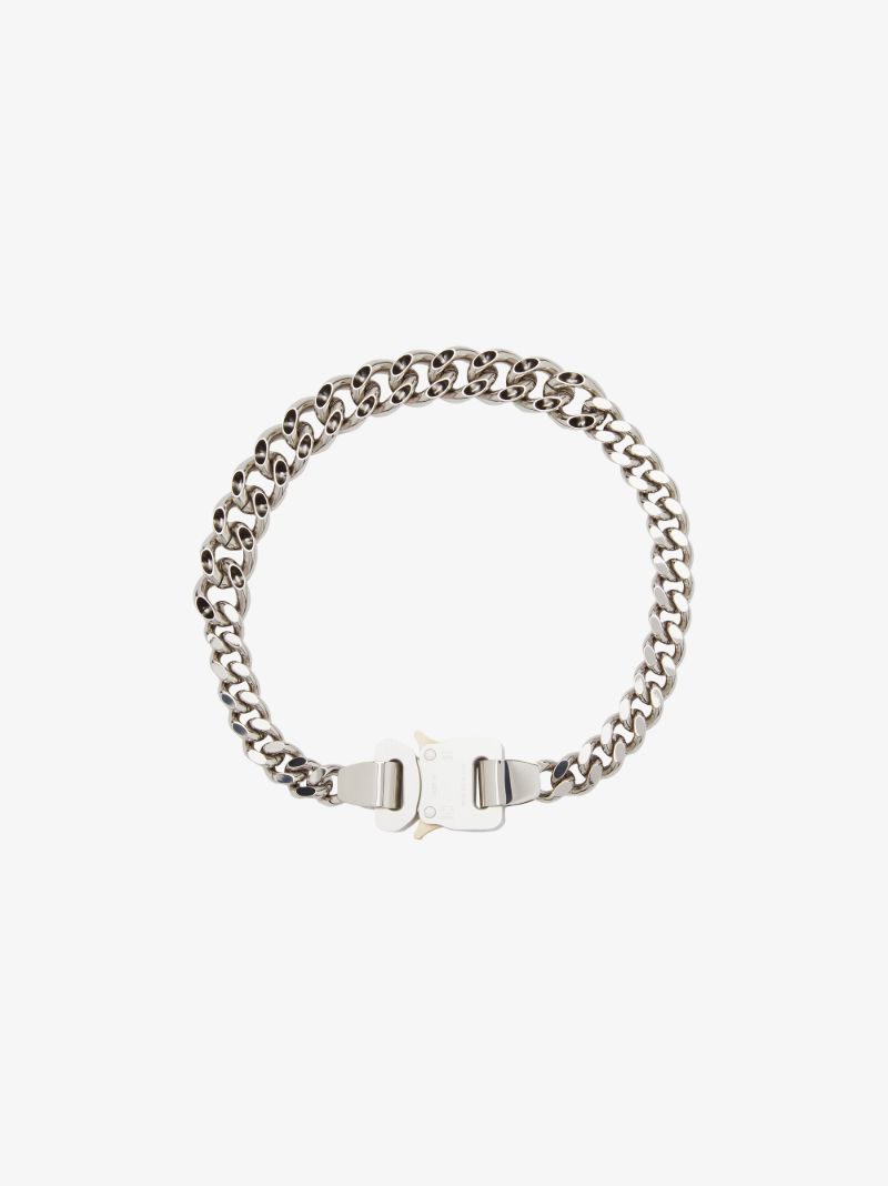 Silver Tone Hero 4x Chain Necklace