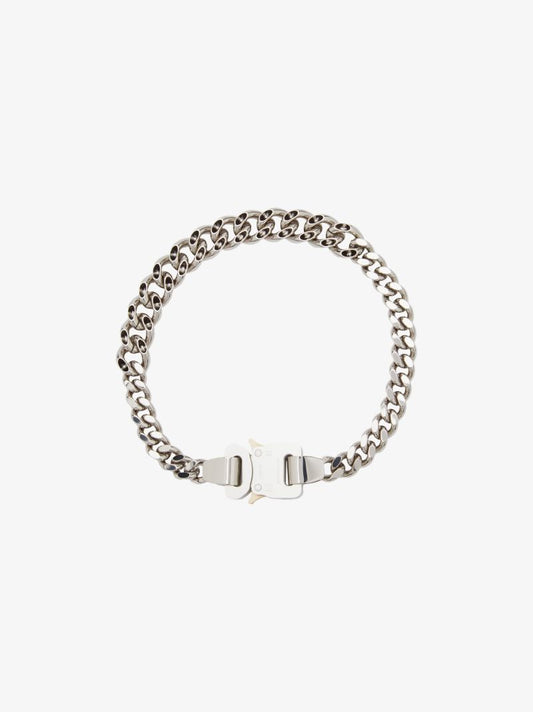 Silver Tone Hero 4x Chain Necklace