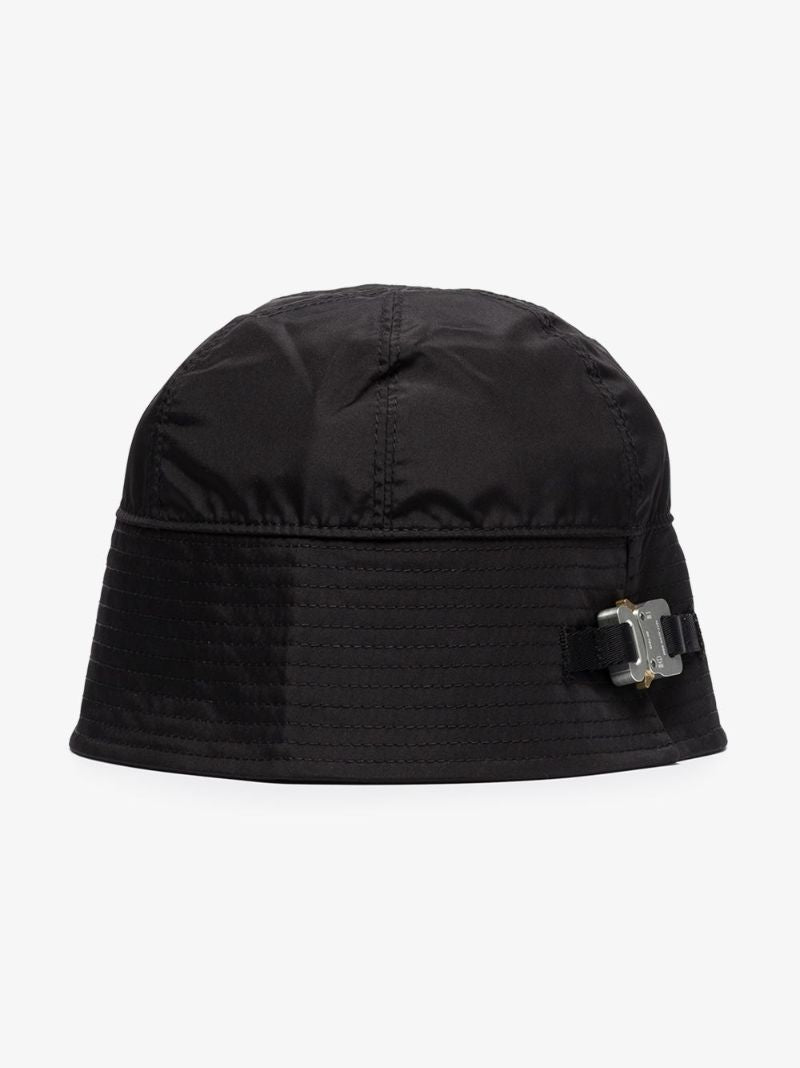 Black Buckle Bucket Hat