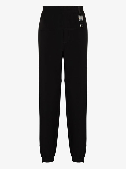 Buckled Tapered Track Pants
