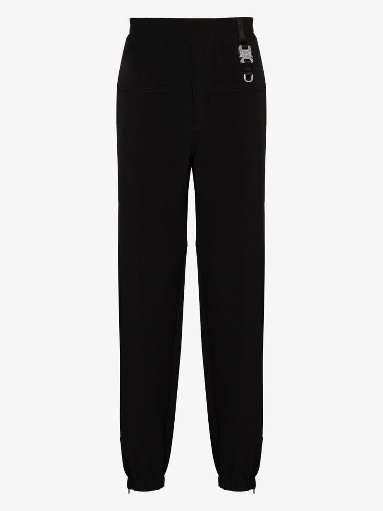 Buckled Tapered Track Pants
