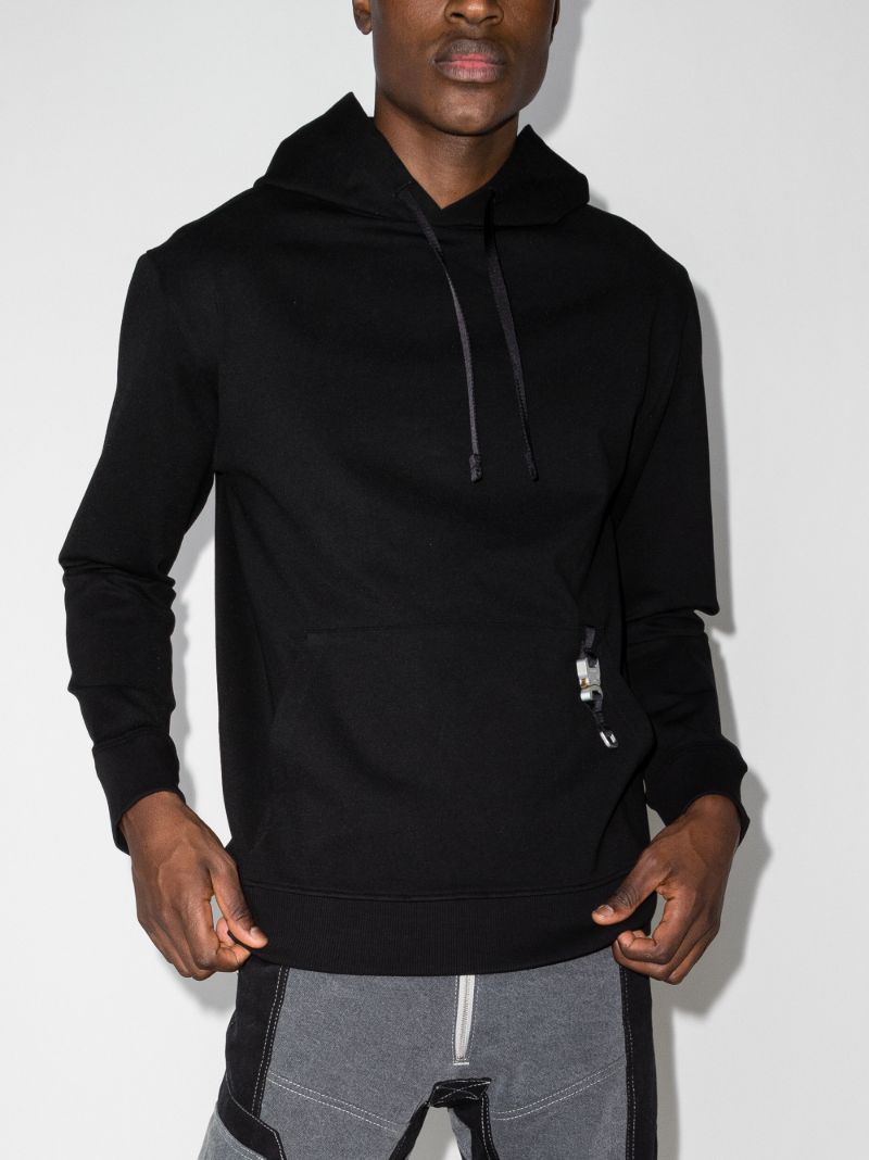 Buckle Drawstring Hoodie