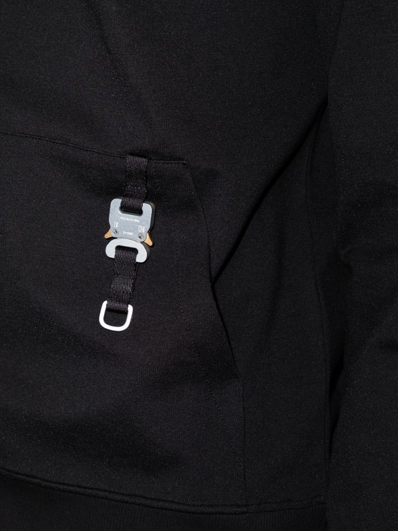 Buckle Drawstring Hoodie