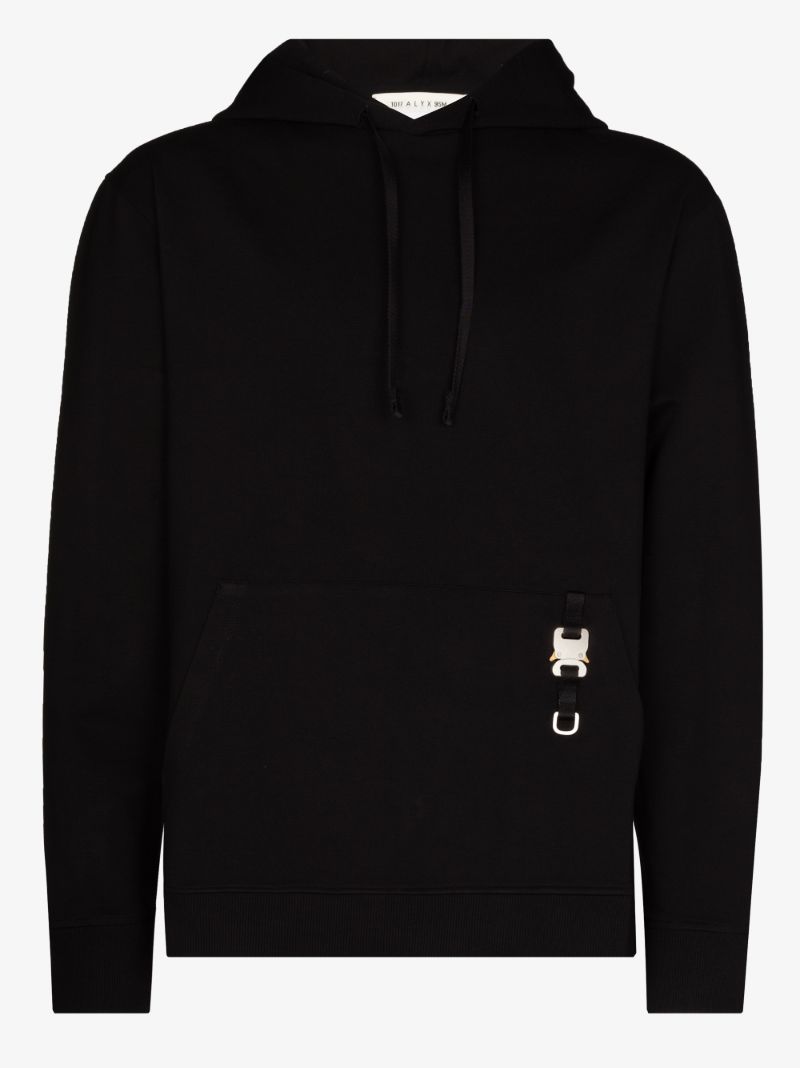 Buckle Drawstring Hoodie