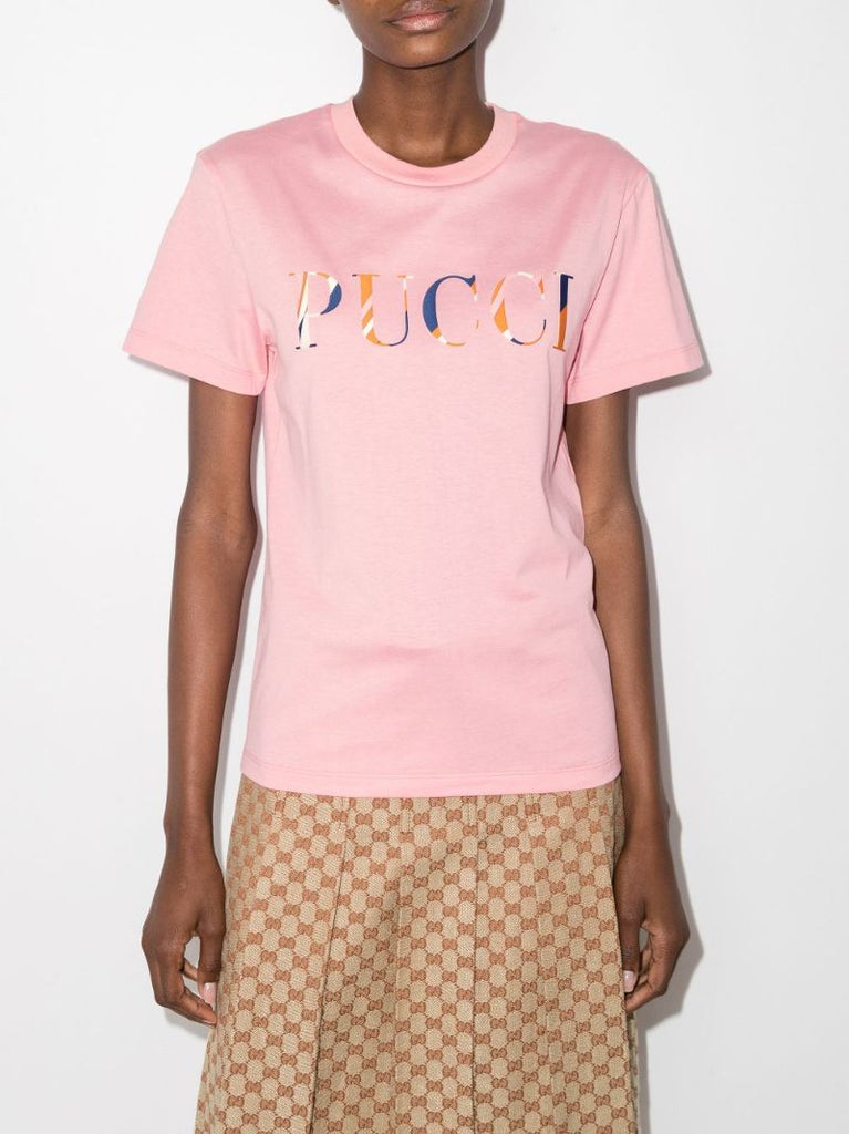 Logo Print Cotton T-shirt