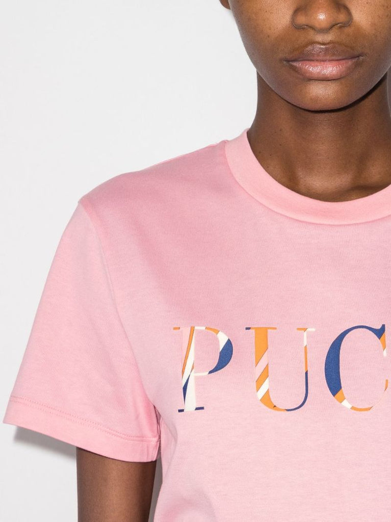 Logo Print Cotton T-shirt
