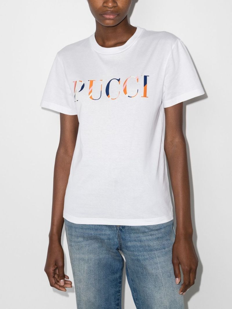 Logo Print Cotton T-shirt