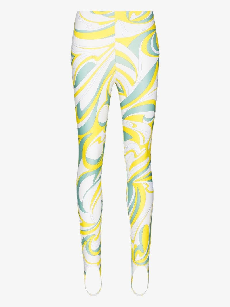 Nuages Print Stirrup Leggings